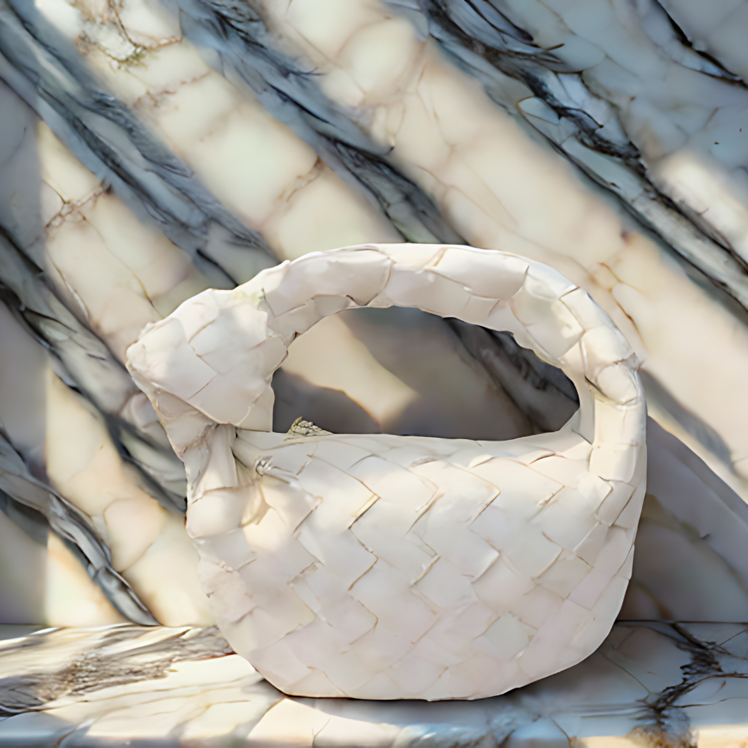 Mini Bella Woven Leather Handbag - Primesen