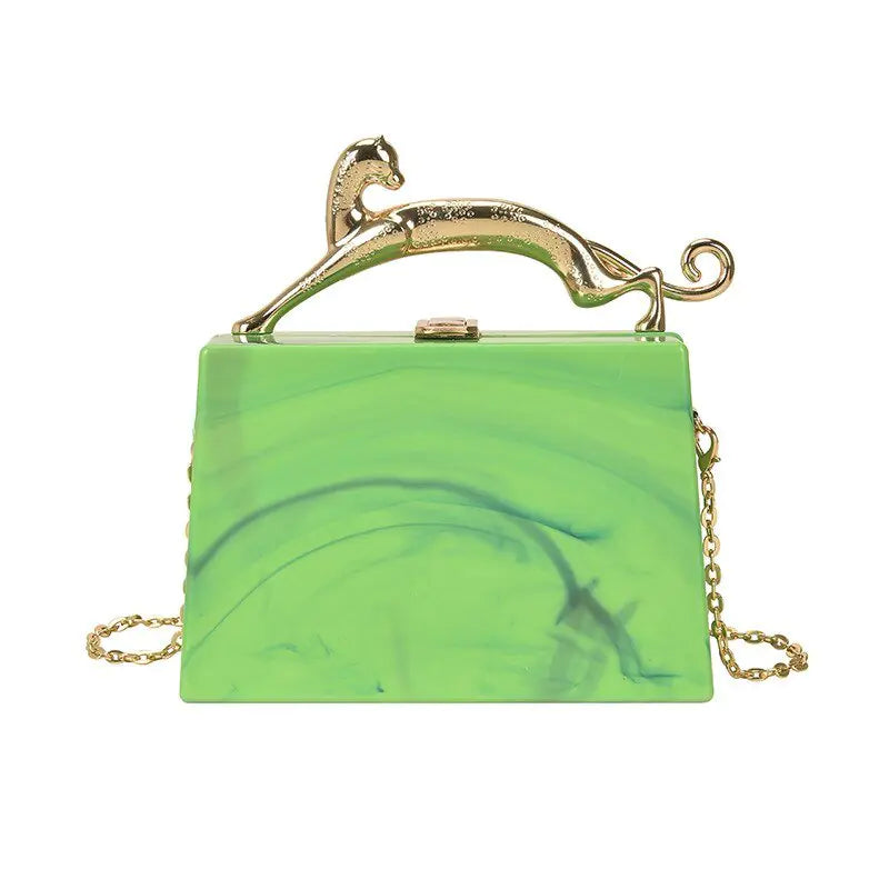 Nicol Acrylic Box Handbag - Primesen