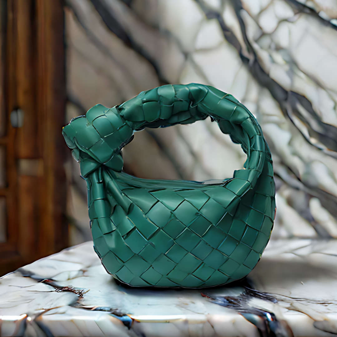 Mini Bella Woven Leather Handbag - Primesen