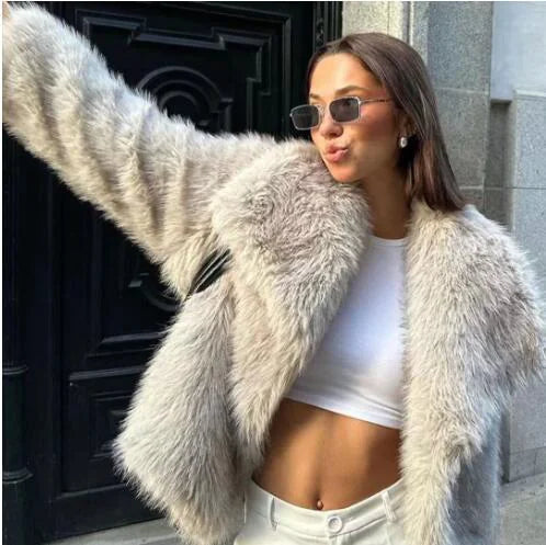 Victoria Faux Fur Coat