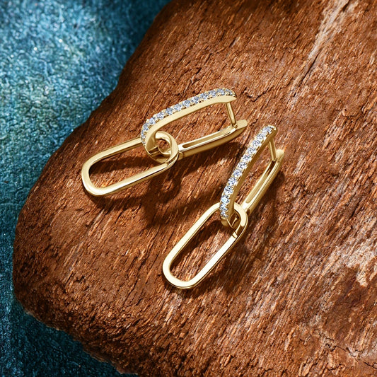 Celine Earrings 14k gold earrings