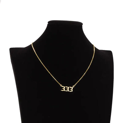 Lucky Angel Number Necklace - Primesen