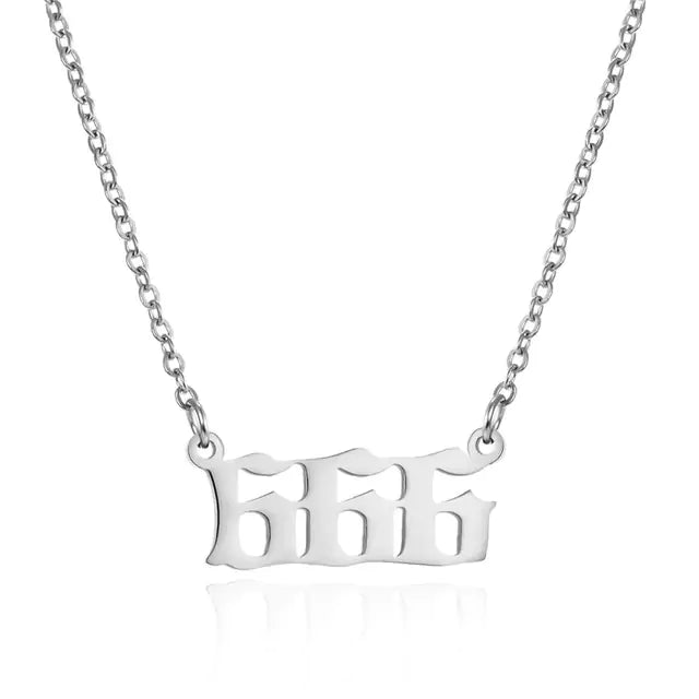 Lucky Angel Number Necklace - Primesen