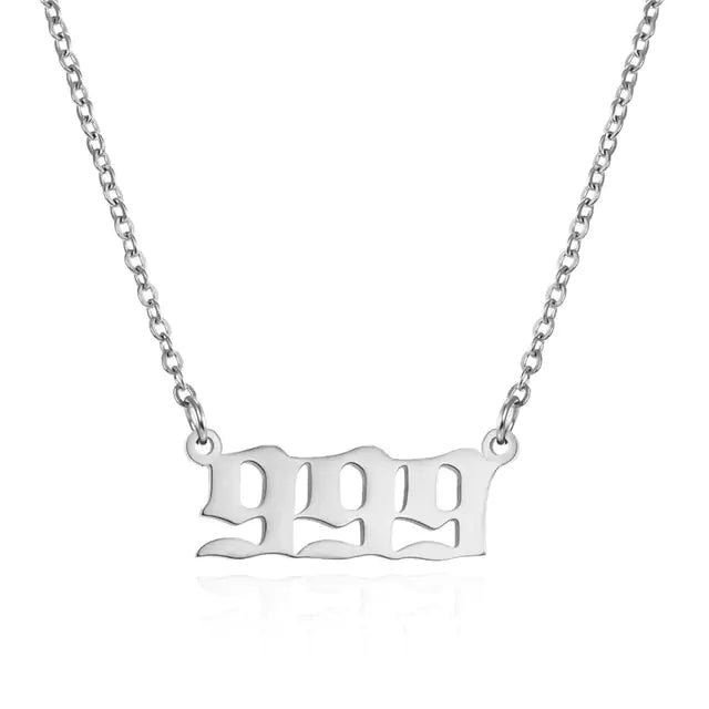 Lucky Angel Number Necklace - Primesen