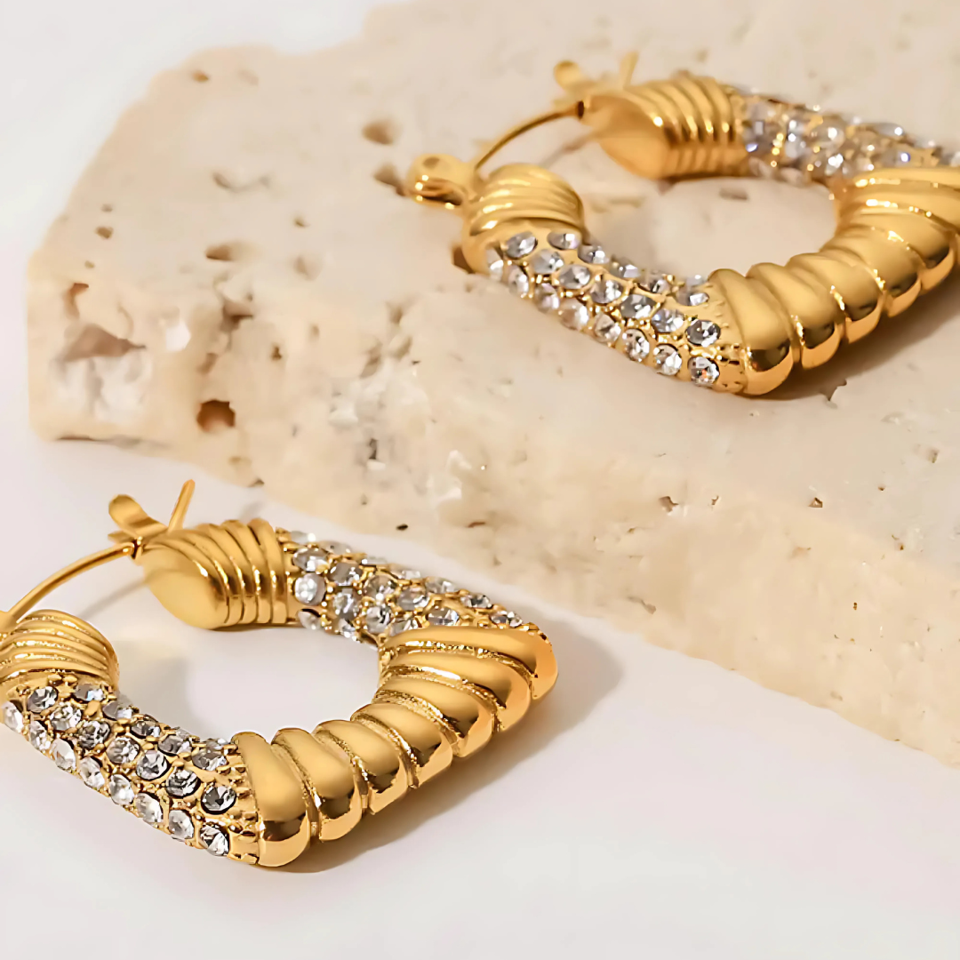 Lumière 18k Gold Earrings