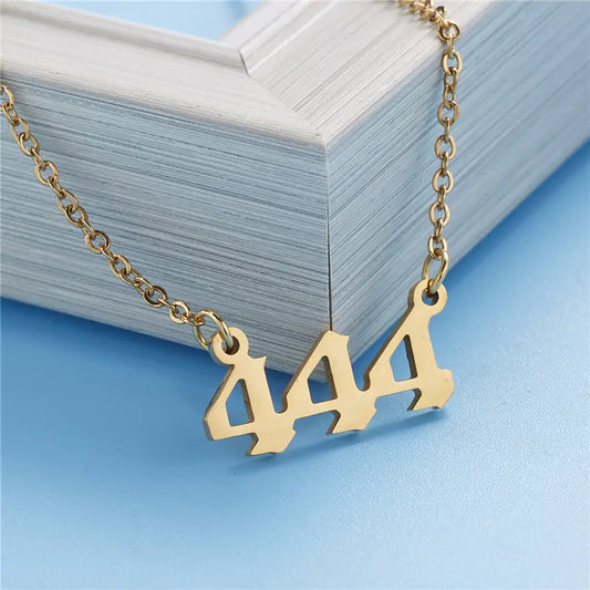 Lucky Angel Number Necklace