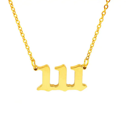 Lucky Angel Number Necklace - Primesen