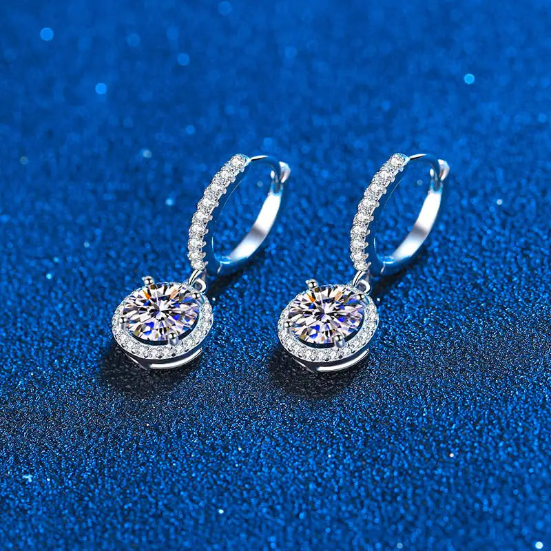 Grace Moissanite Earrings