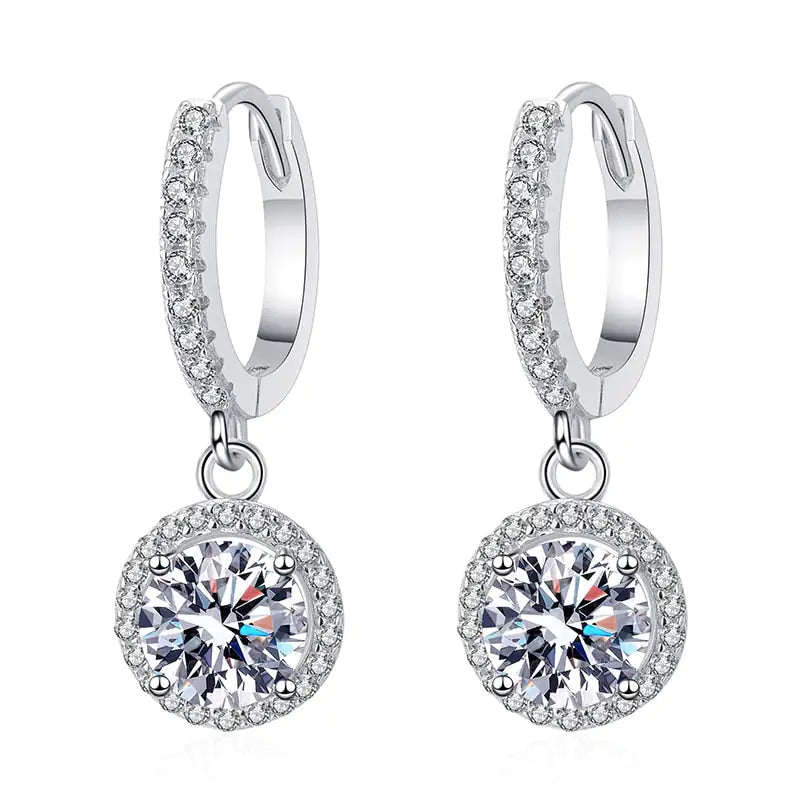 Grace Moissanite Earrings