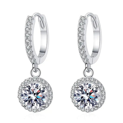 Grace Moissanite Earrings