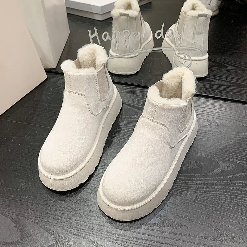 Winter Snow High-top Boots - Primesen