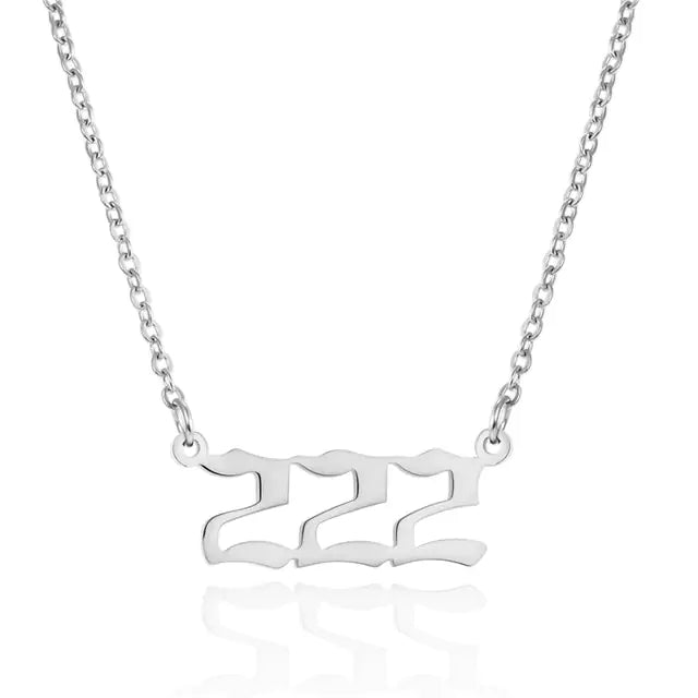 Lucky Angel Number Necklace - Primesen