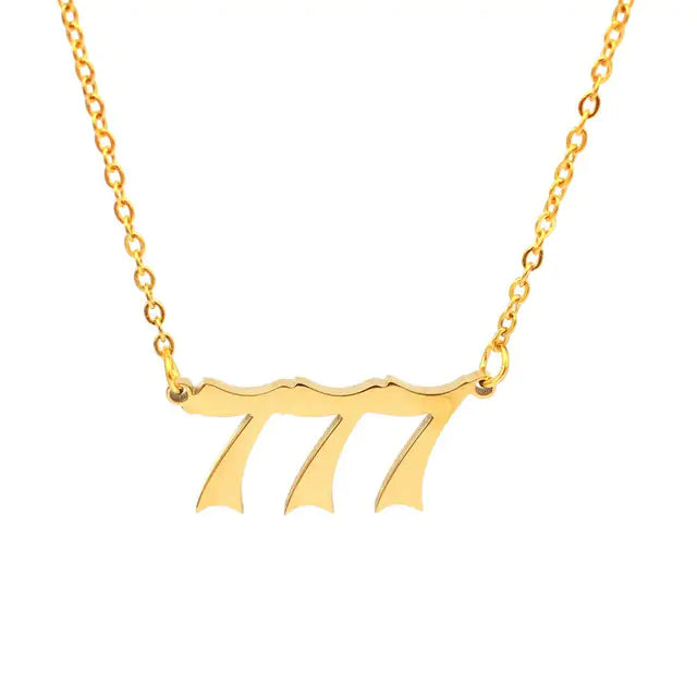 Lucky Angel Number Necklace - Primesen