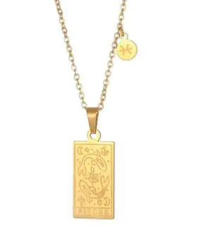 Zodiac Constellation Gold Necklace - Primesen