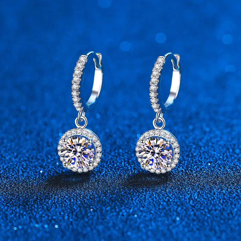 Grace Moissanite Earrings