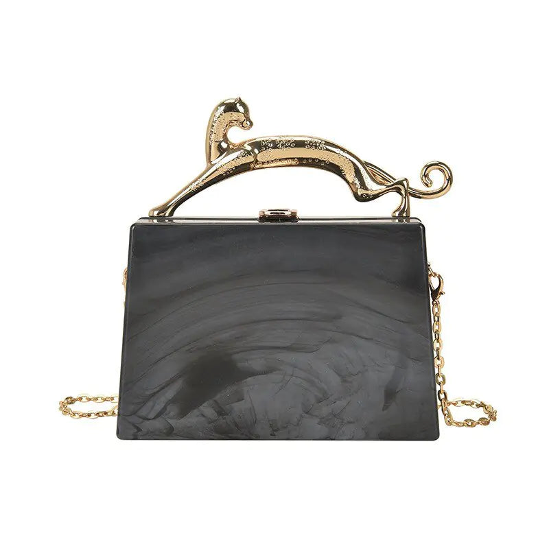 Nicol Acrylic Box Handbag - Primesen