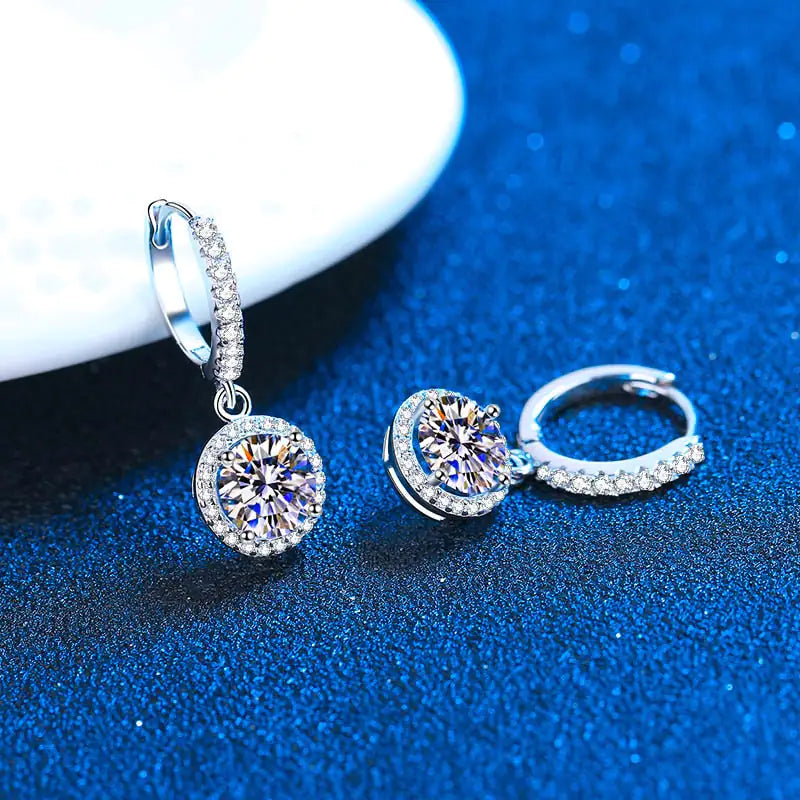 Grace Moissanite Earrings