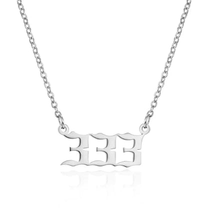 Lucky Angel Number Necklace - Primesen