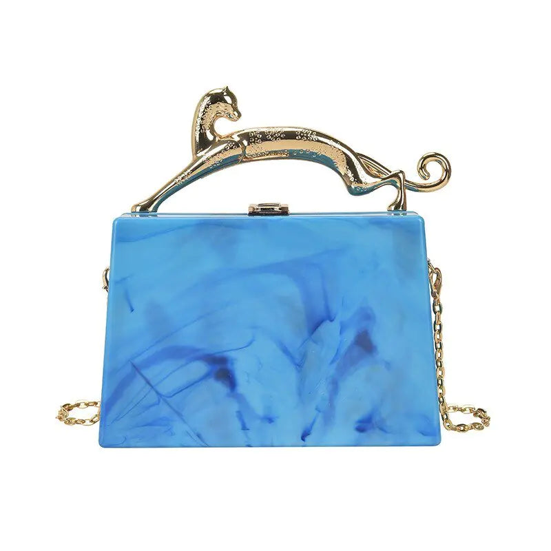 Nicol Acrylic Box Handbag - Primesen