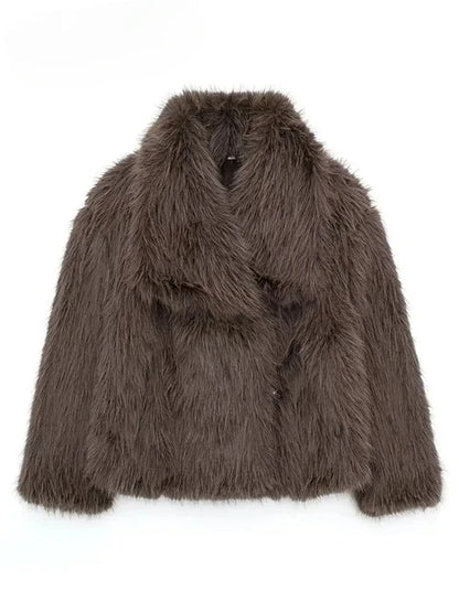 Victoria Faux Fur Coat