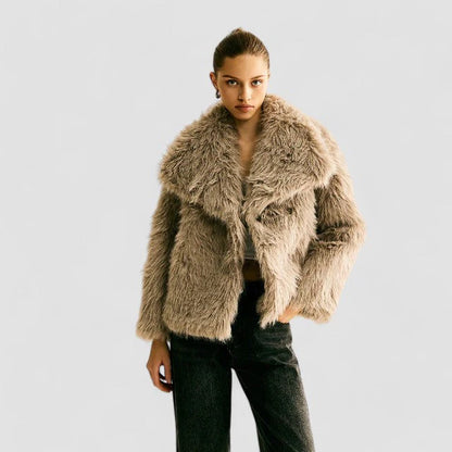 Victoria Faux Fur Coat