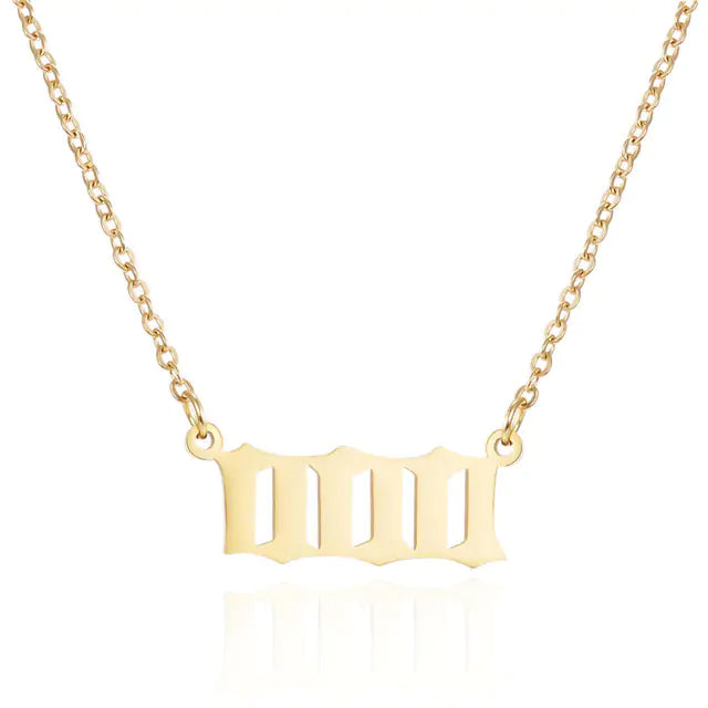 Lucky Angel Number Necklace - Primesen